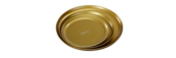 goldfarbene Teller