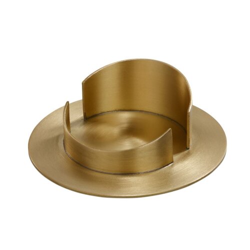 Kerzenleuchter goldfarben für KerzenD 6cm