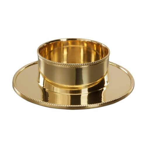 Kerzenleuchter goldfarben für KerzenD 6cm