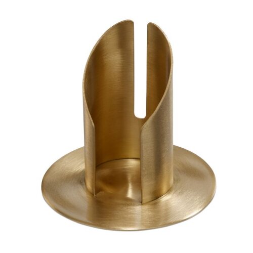Kerzenleuchter goldfarben für KerzenD 6cm