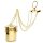 Rauchfass moderne Form, goldfarben, D 8cm