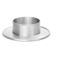 Kerzenleuchter silberfarben für KerzenD 5cm