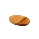 Holzteller oval 8 x 11 cm