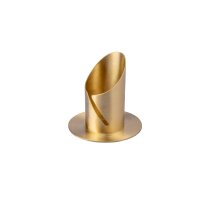 Kerzenleuchter goldfarben für Kerzen D 4cm
