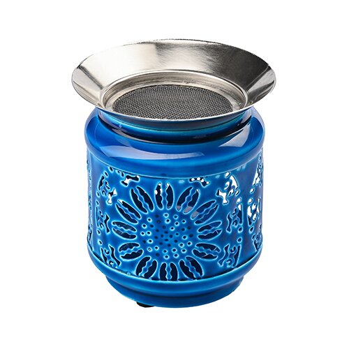 Räucherstövchen „Solea“ blau emailliert