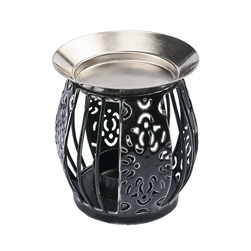 Öllampe „Florin“ schwarzes emaille-Finish