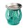 Öllampe „Florin“ türkisblau emailliert