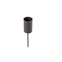 Kerzenstecker 22mm schwarz