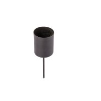 Kerzenstecker 40mm schwarz
