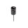 Kerzenstecker 35mm mit Sternen schwarz