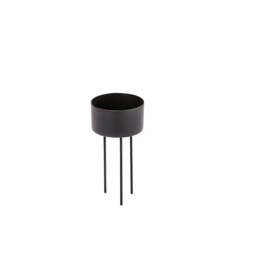 Kerzenstecker 48mm schwarz