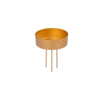Kerzenstecker 78mm Altgold