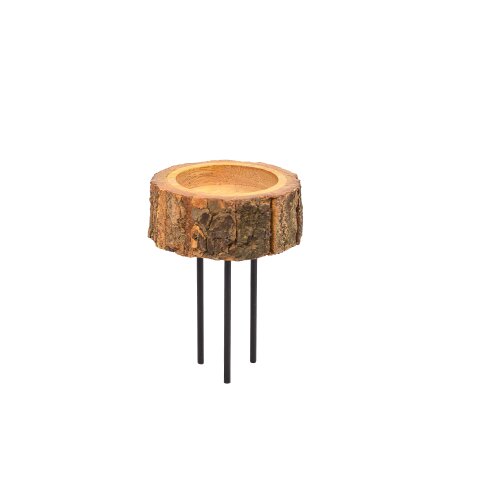 Kerzenstecker Holz 48mm