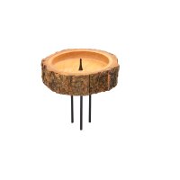 Kerzenstecker Holz 78mm