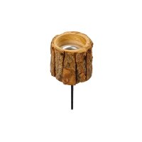 Kerzenstecker Holz 2-in-1